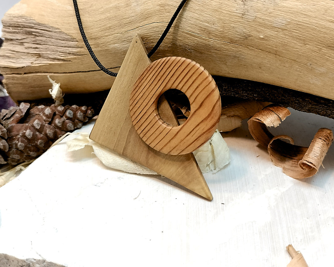 Wooden Necklace - The Pine Portal