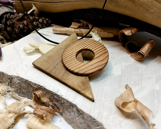 Wooden Necklace - The Pine Portal