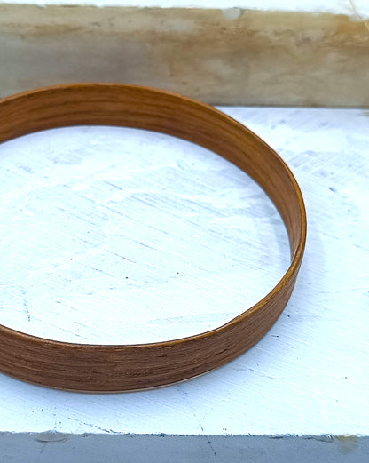 Wooden bented Bracel - The European Oak Bangle