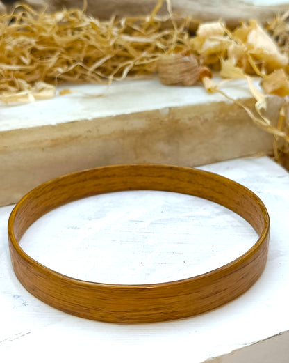Wooden bented Bracel - The European Oak Grand Bangle