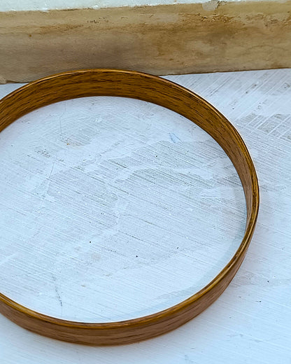 Wooden bented Bracel - The European Oak Grand Bangle