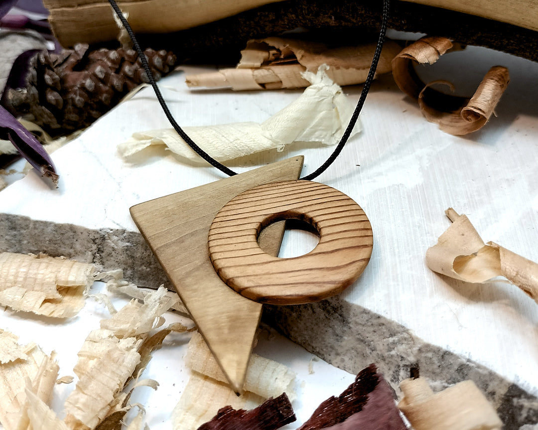 Wooden Necklace - The Pine Portal