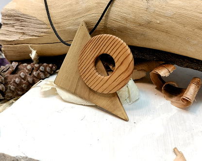 Wooden Necklace - The Pine Portal