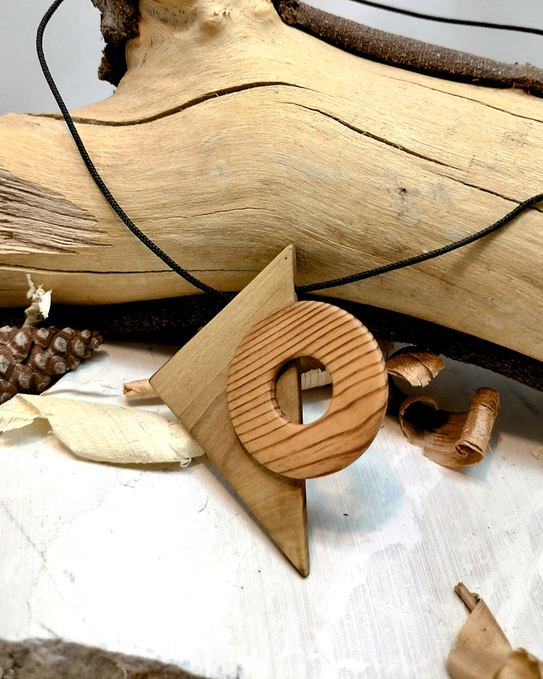 Wooden Necklace - The Pine Portal