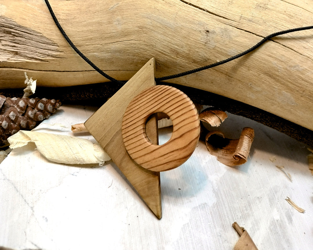 Wooden Necklace - The Pine Portal