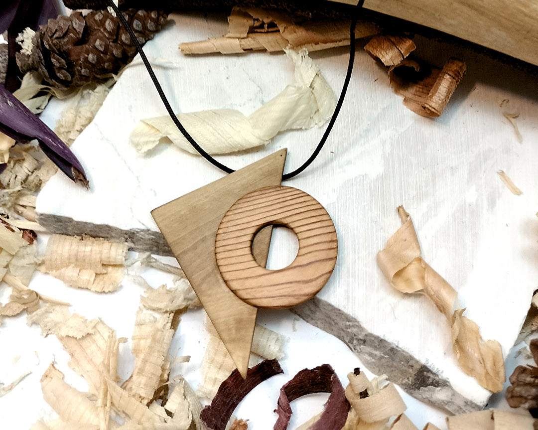 Wooden Necklace - The Pine Portal