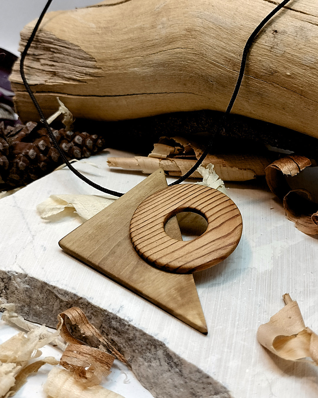 Wooden Necklace - The Pine Portal