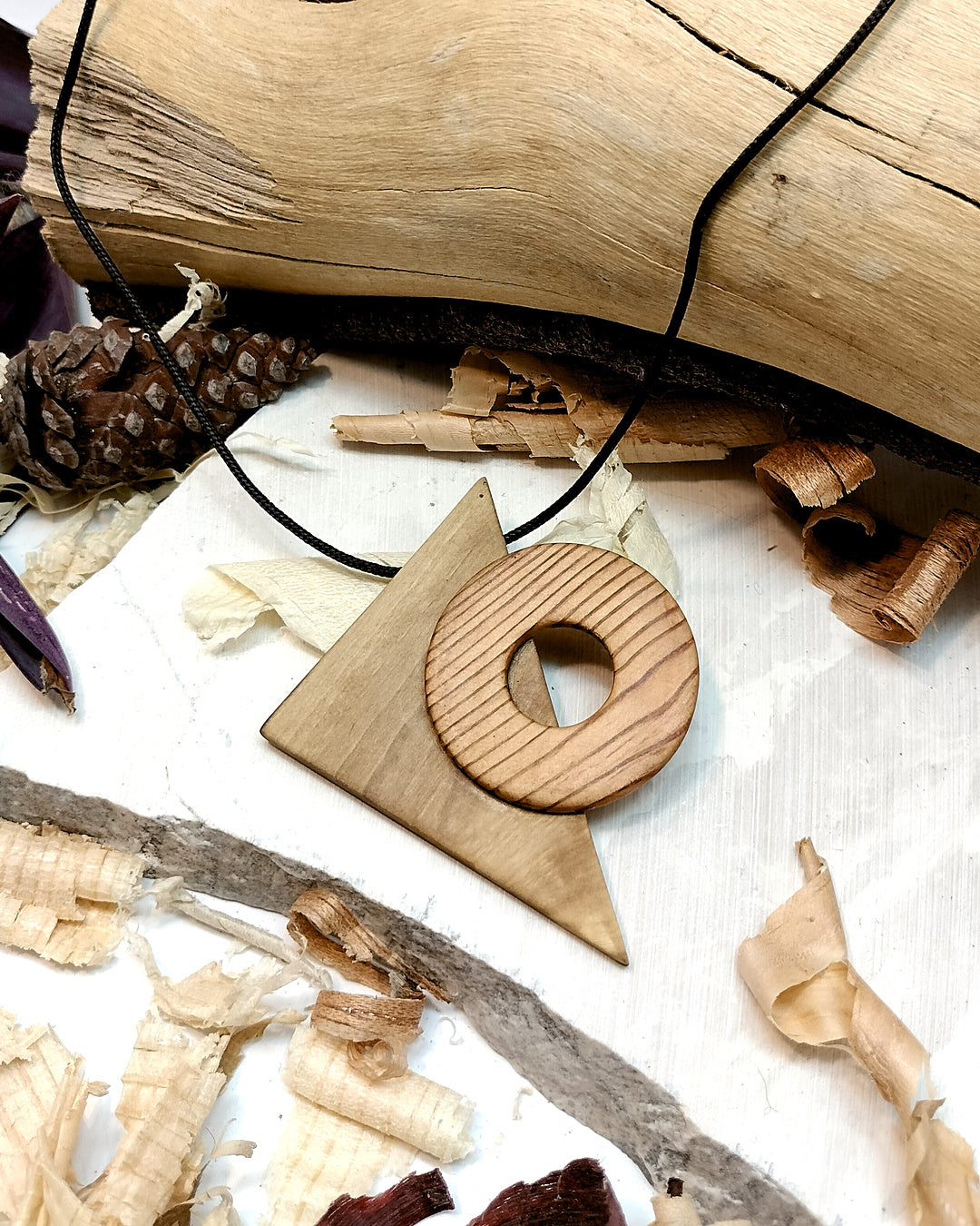 Wooden Necklace - The Pine Portal