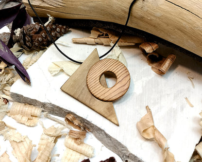 Wooden Necklace - The Pine Portal