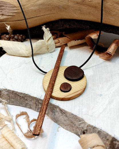 Wooden Necklace - The Pine System