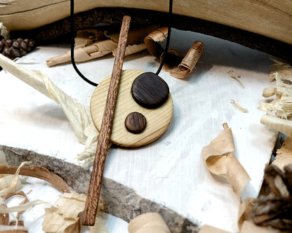 Wooden Necklace - The Pine System