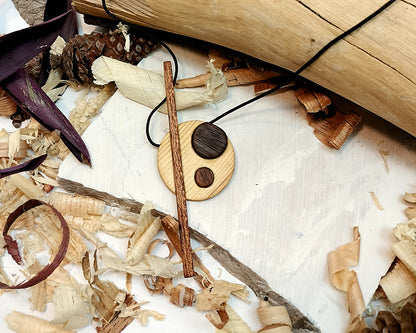 Wooden Necklace - The Pine System