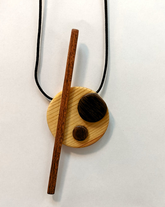 Wooden Necklace - The Pine System