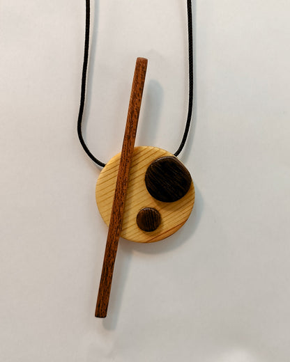 Wooden Necklace - The Pine System
