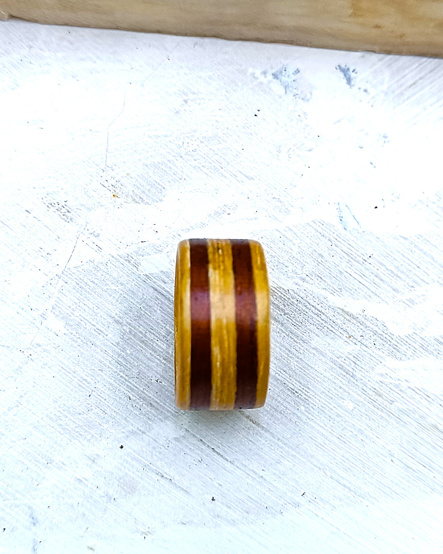 Wooden bented Ring - The Apex Band