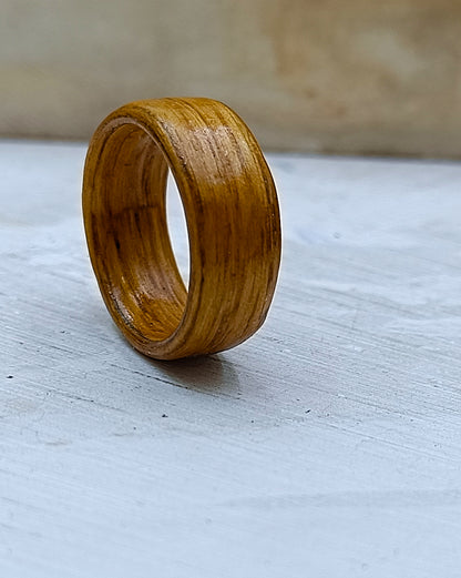 Wooden bented Ring - The European Grain Band