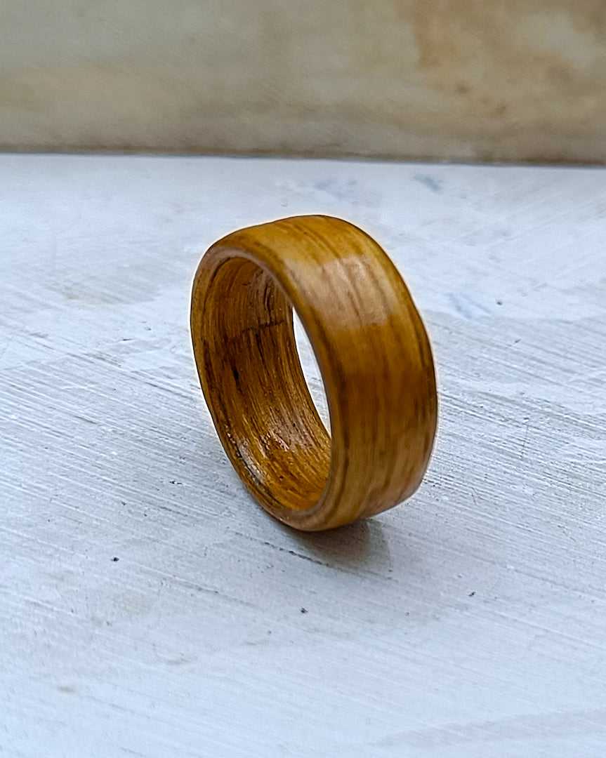 Wooden bented Ring - The European Grain Band