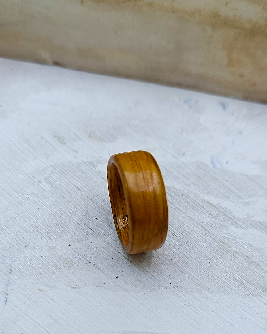 Wooden bented Ring - The European Grain Band