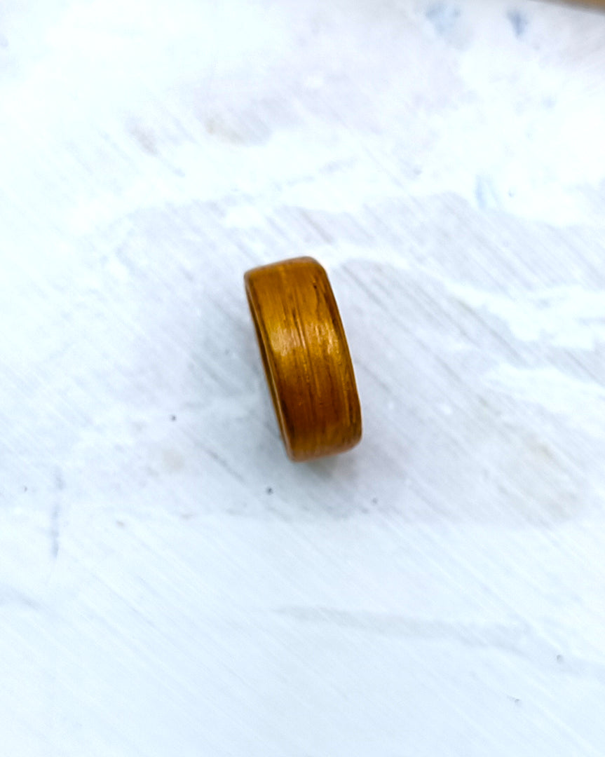Wooden bented Ring - The European Grain Band