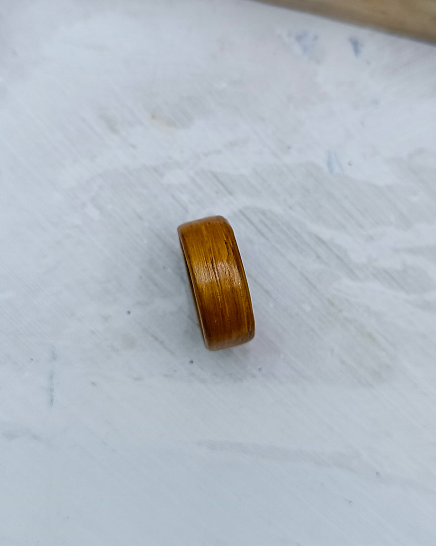 Wooden bented Ring - The European Grain Band